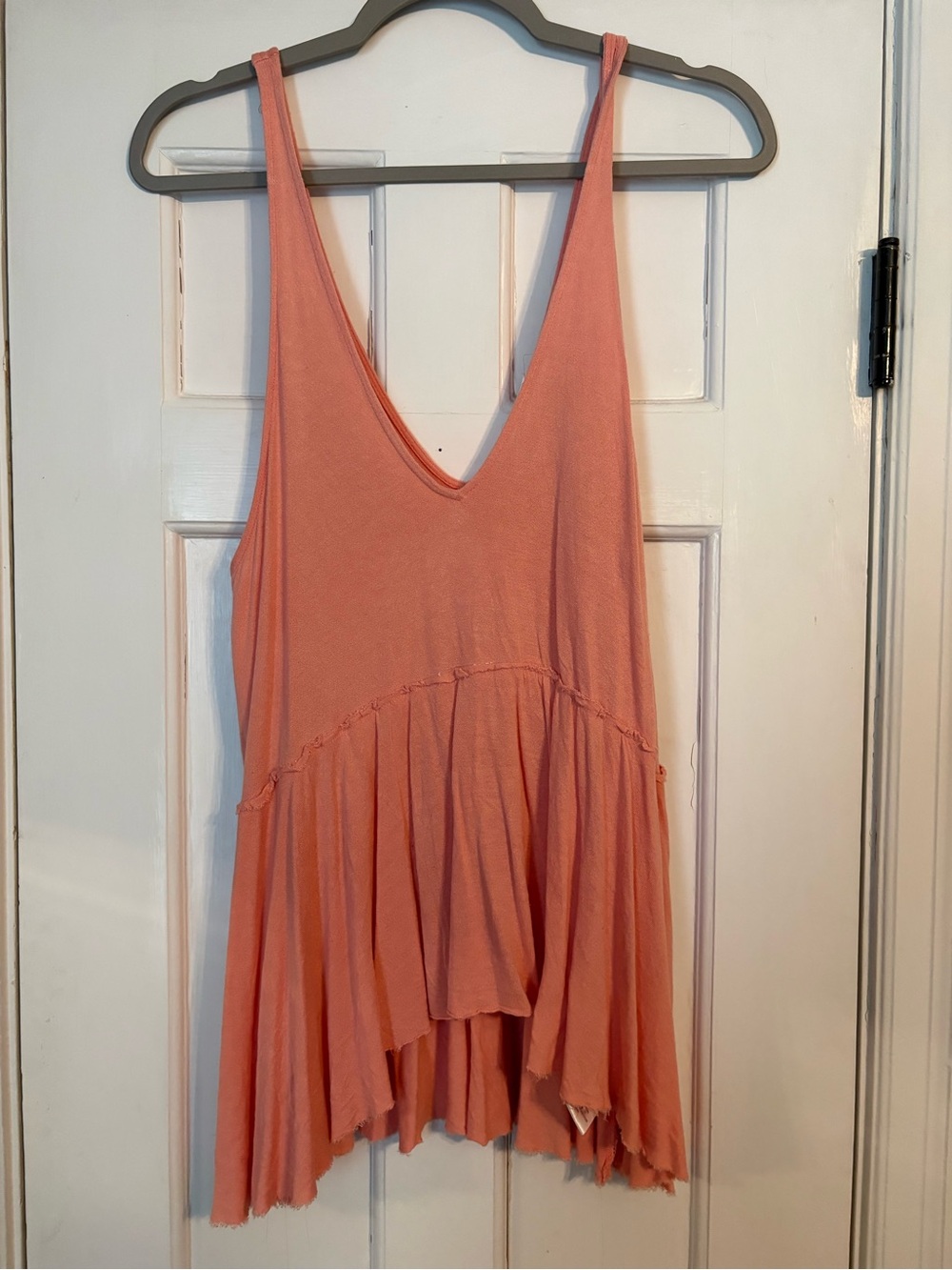 Free People Peach Swing Tank